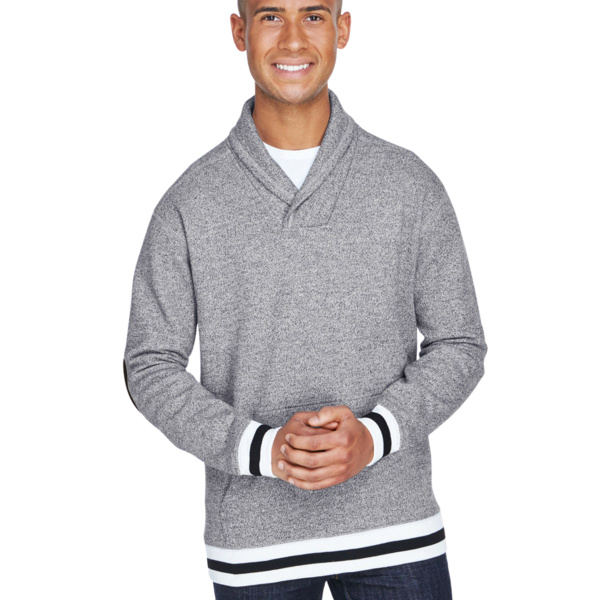 Adult Peppered Fleece Shawl Collar Thumbnail