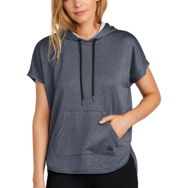 Women&#39;s Performance Terry Short Sleeve Hoodie Thumbnail