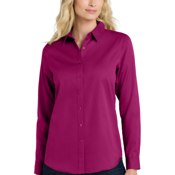 Women&#39;s Long Sleeve SuperPro React Twill Shirt Thumbnail