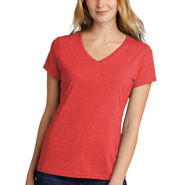 Women&#39;s Tri Blend V Neck Tee Thumbnail